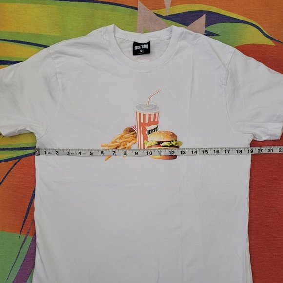 Billionaire Boys Club Ice Cream Super Size Burger Fast Food Tee Shirt - Picture 3 of 4